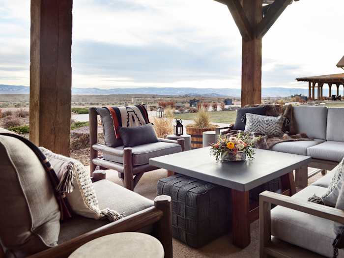 Farm outdoor patio (credit Nathan Kirkman)